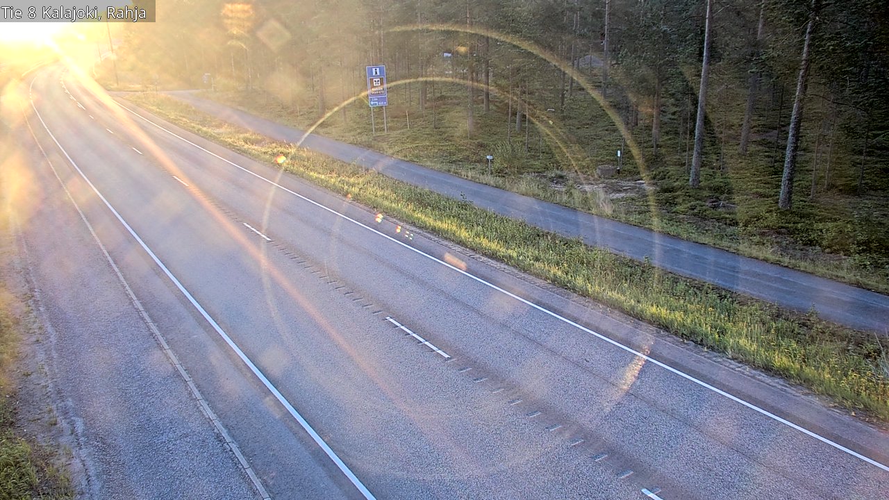 Kelikamerat Kuva Tie 8 Kalajoki, Rahja, Kalajoki, Pohjois-Pohjanmaa