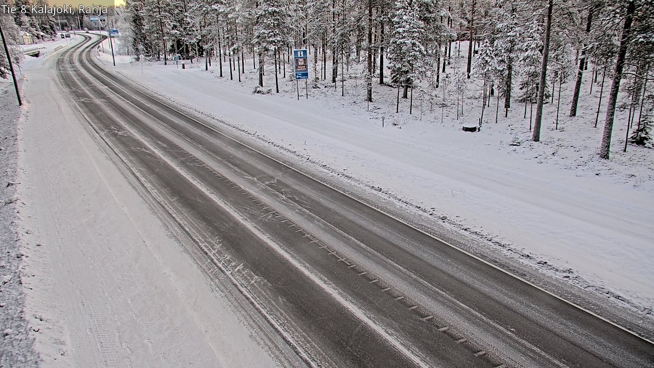 Weather Camera Image Road 8 Kalajoki, Rahja, Kalajoki, Pohjois-Pohjanmaa