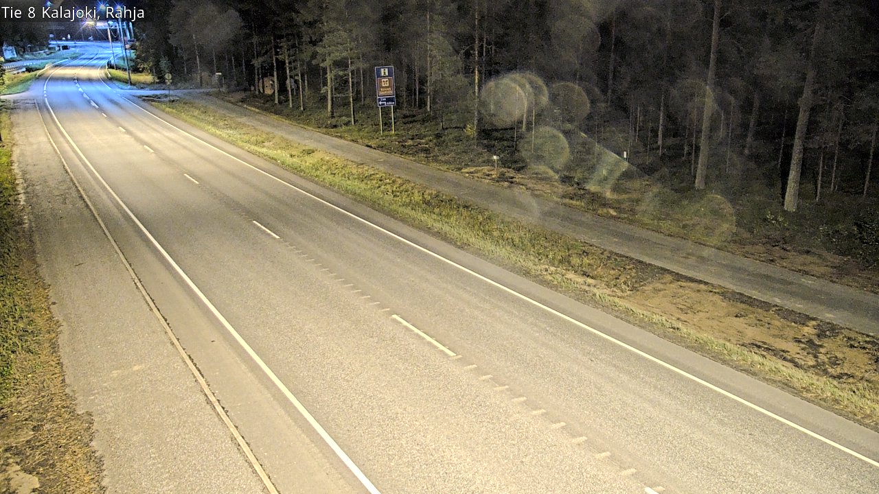 Kelikamerat Kuva Tie 8 Kalajoki, Rahja, Kalajoki, Pohjois-Pohjanmaa