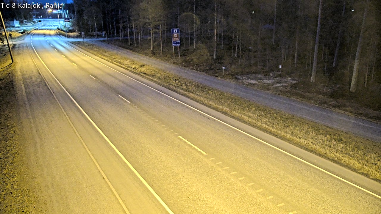 Kelikamerat Kuva Tie 8 Kalajoki, Rahja, Kalajoki, Pohjois-Pohjanmaa