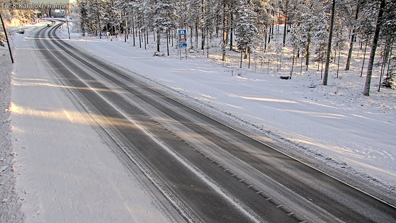 Weather Camera Image Road 8 Kalajoki, Rahja, Kalajoki, Pohjois-Pohjanmaa