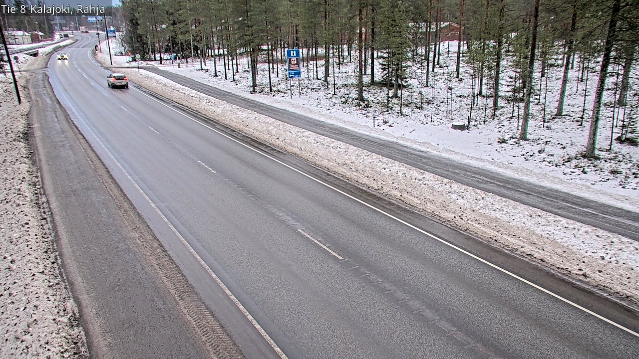 Weather Camera Image Road 8 Kalajoki, Rahja, Kalajoki, Pohjois-Pohjanmaa