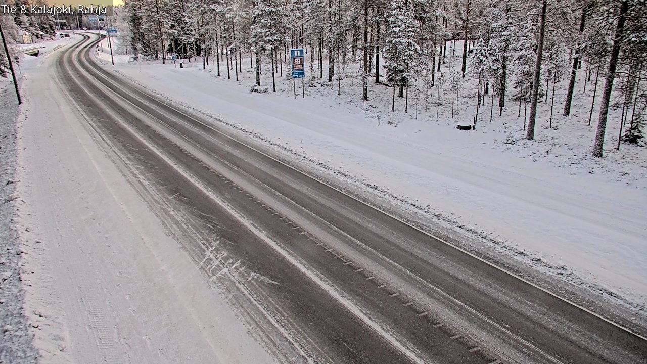 Weather Camera Image Road 8 Kalajoki, Rahja, Kalajoki, Pohjois-Pohjanmaa