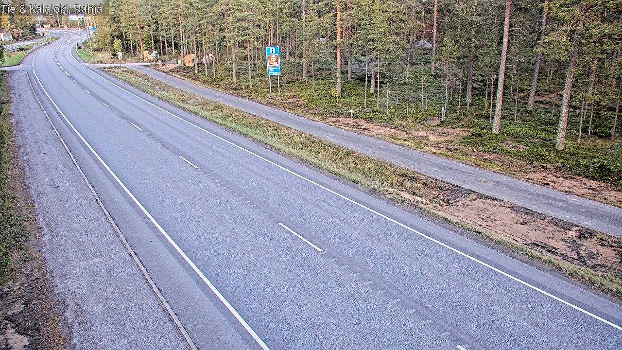 Kelikamerat Kuva Tie 8 Kalajoki, Rahja, Kalajoki, Pohjois-Pohjanmaa