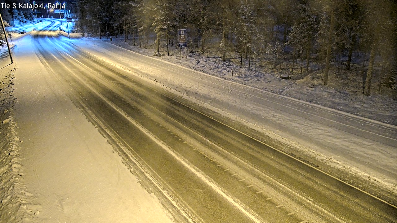 Kelikamerat Kuva Tie 8 Kalajoki, Rahja, Kalajoki, Pohjois-Pohjanmaa
