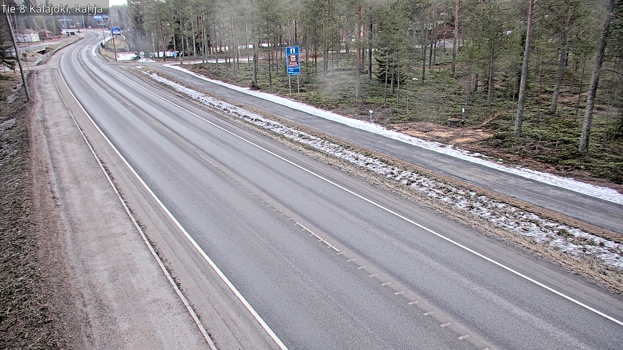 Kelikamerat Kuva Tie 8 Kalajoki, Rahja, Kalajoki, Pohjois-Pohjanmaa