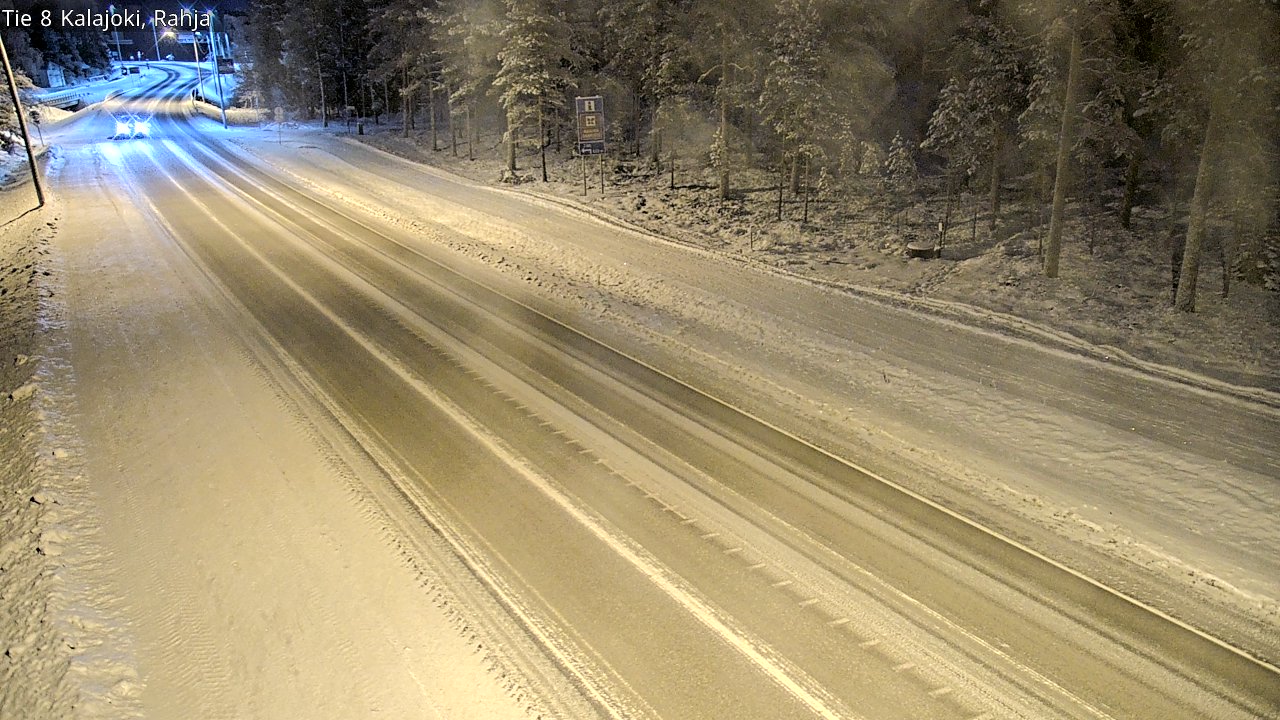 Weather Camera Image Road 8 Kalajoki, Rahja, Kalajoki, Pohjois-Pohjanmaa
