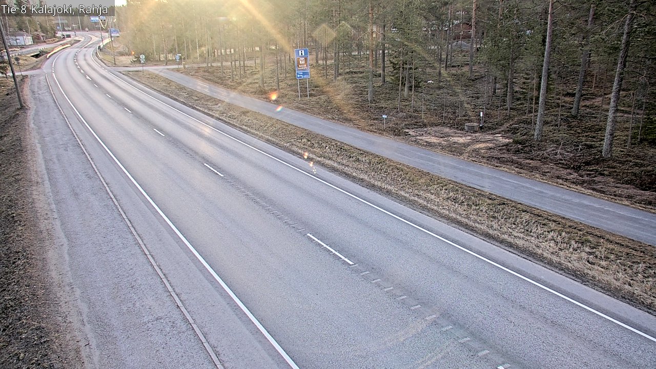 Kelikamerat Kuva Tie 8 Kalajoki, Rahja, Kalajoki, Pohjois-Pohjanmaa