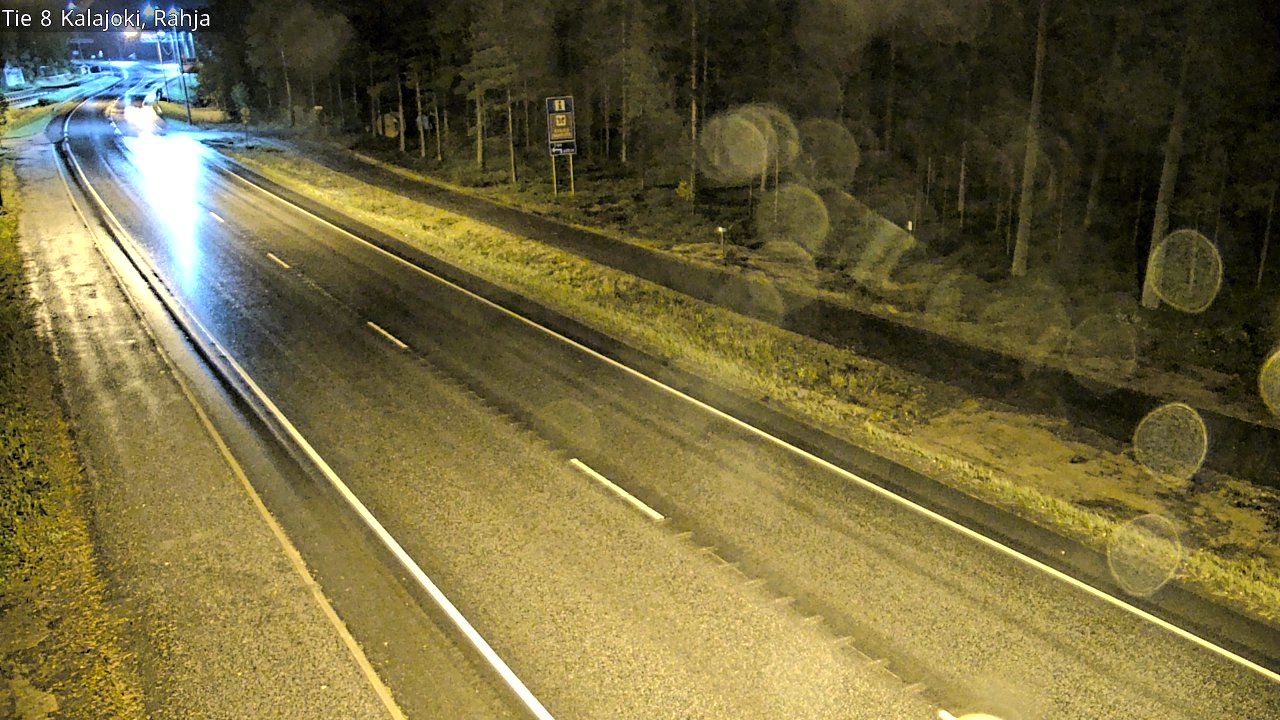 Kelikamerat Kuva Tie 8 Kalajoki, Rahja, Kalajoki, Pohjois-Pohjanmaa