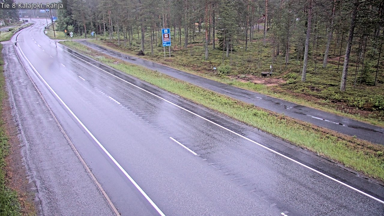Kelikamerat Kuva Tie 8 Kalajoki, Rahja, Kalajoki, Pohjois-Pohjanmaa