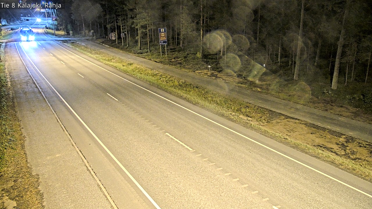 Kelikamerat Kuva Tie 8 Kalajoki, Rahja, Kalajoki, Pohjois-Pohjanmaa