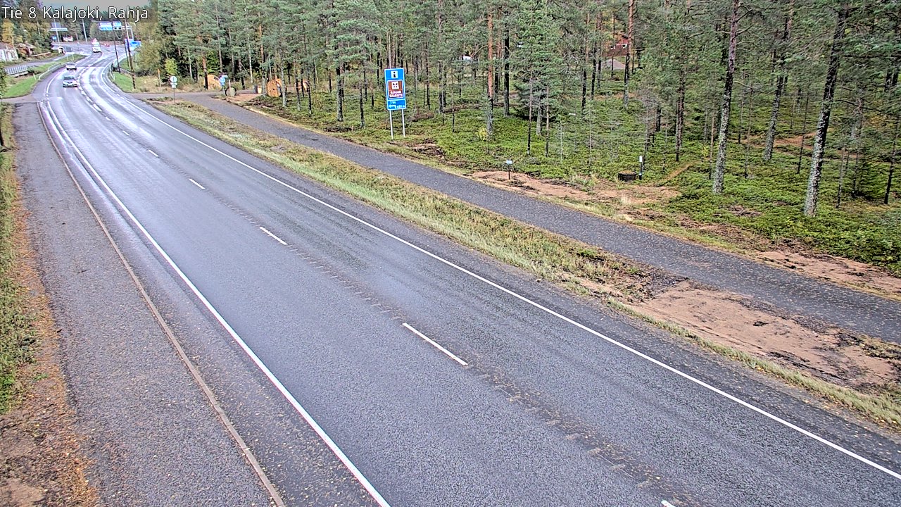 Weather Camera Image Road 8 Kalajoki, Rahja, Kalajoki, Pohjois-Pohjanmaa