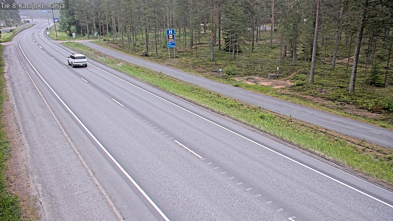 Kelikamerat Kuva Tie 8 Kalajoki, Rahja, Kalajoki, Pohjois-Pohjanmaa