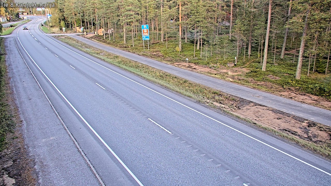 Kelikamerat Kuva Tie 8 Kalajoki, Rahja, Kalajoki, Pohjois-Pohjanmaa