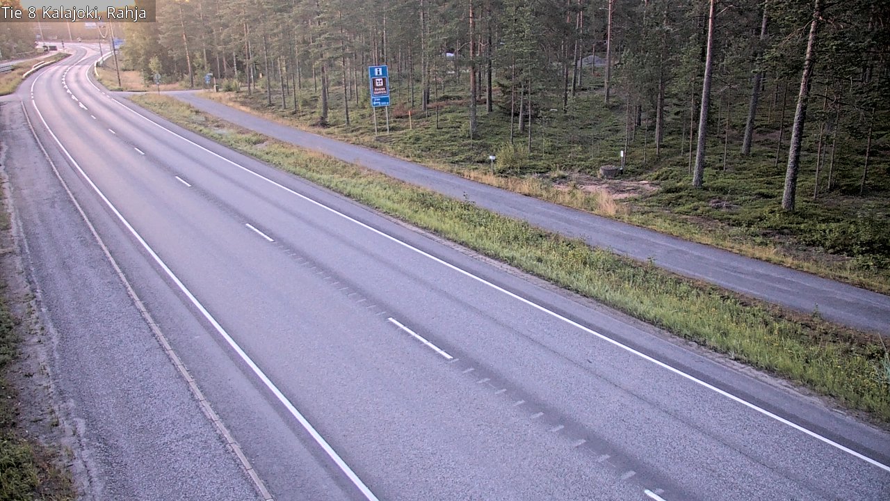 Kelikamerat Kuva Tie 8 Kalajoki, Rahja, Kalajoki, Pohjois-Pohjanmaa