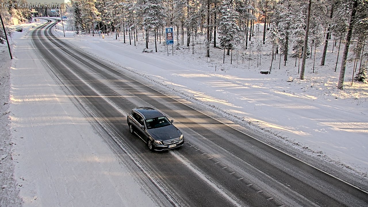 Weather Camera Image Road 8 Kalajoki, Rahja, Kalajoki, Pohjois-Pohjanmaa