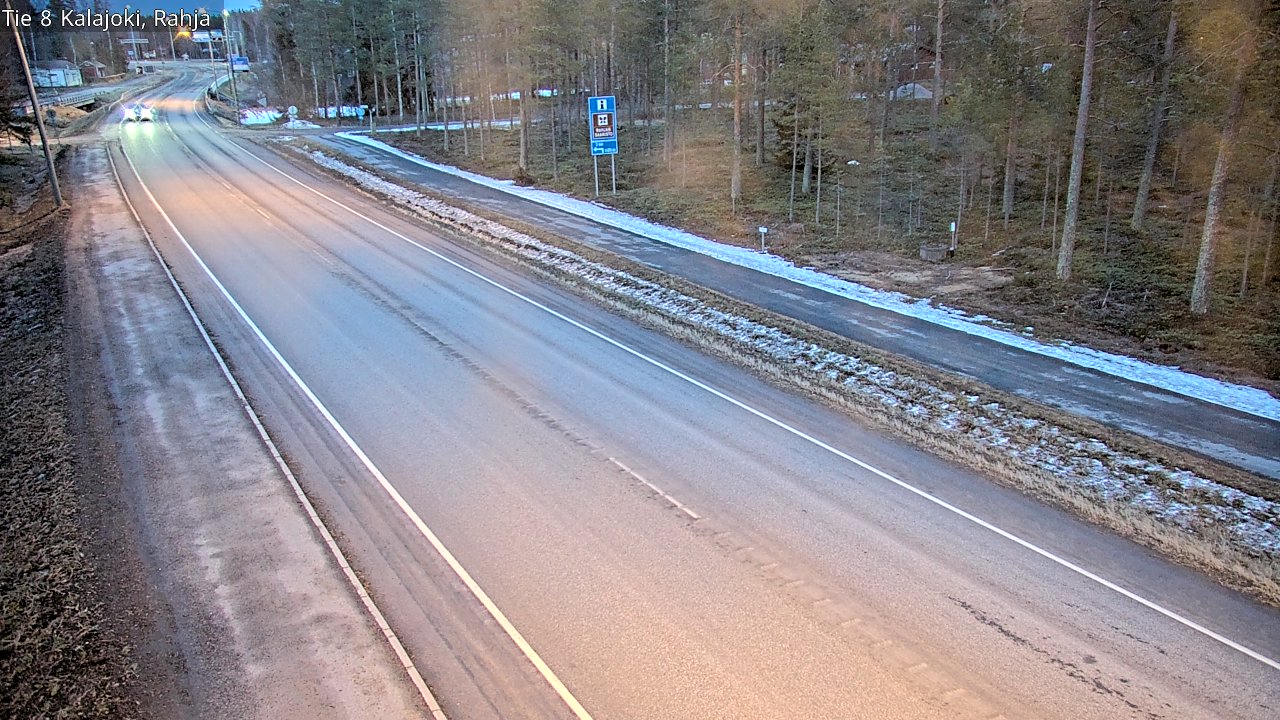 Kelikamerat Kuva Tie 8 Kalajoki, Rahja, Kalajoki, Pohjois-Pohjanmaa