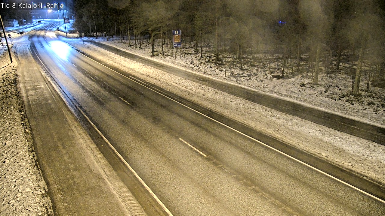 Weather Camera Image Road 8 Kalajoki, Rahja, Kalajoki, Pohjois-Pohjanmaa