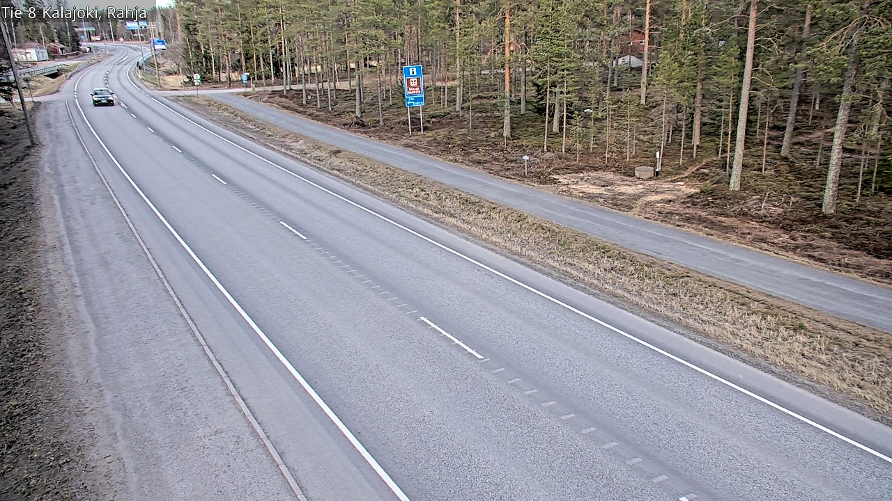 Kelikamerat Kuva Tie 8 Kalajoki, Rahja, Kalajoki, Pohjois-Pohjanmaa