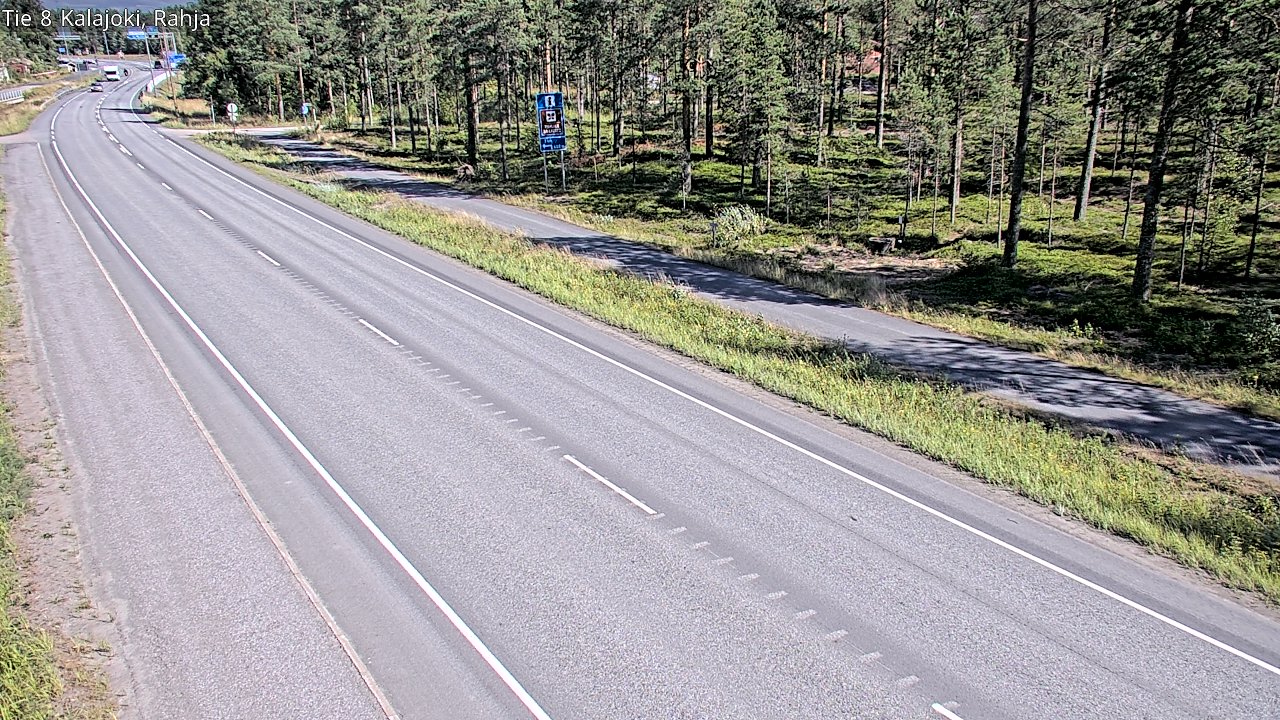Kelikamerat Kuva Tie 8 Kalajoki, Rahja, Kalajoki, Pohjois-Pohjanmaa