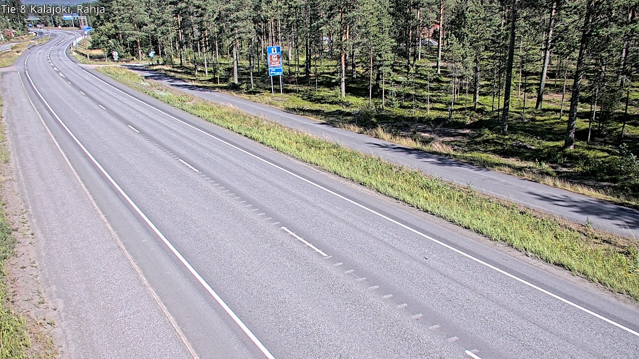 Kelikamerat Kuva Tie 8 Kalajoki, Rahja, Kalajoki, Pohjois-Pohjanmaa