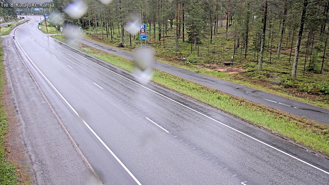 Kelikamerat Kuva Tie 8 Kalajoki, Rahja, Kalajoki, Pohjois-Pohjanmaa