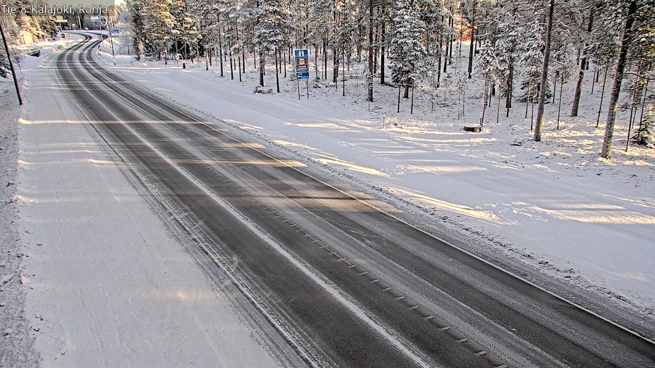 Weather Camera Image Road 8 Kalajoki, Rahja, Kalajoki, Pohjois-Pohjanmaa