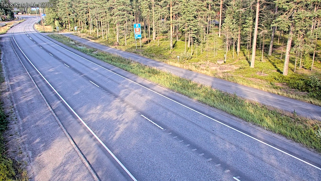 Kelikamerat Kuva Tie 8 Kalajoki, Rahja, Kalajoki, Pohjois-Pohjanmaa