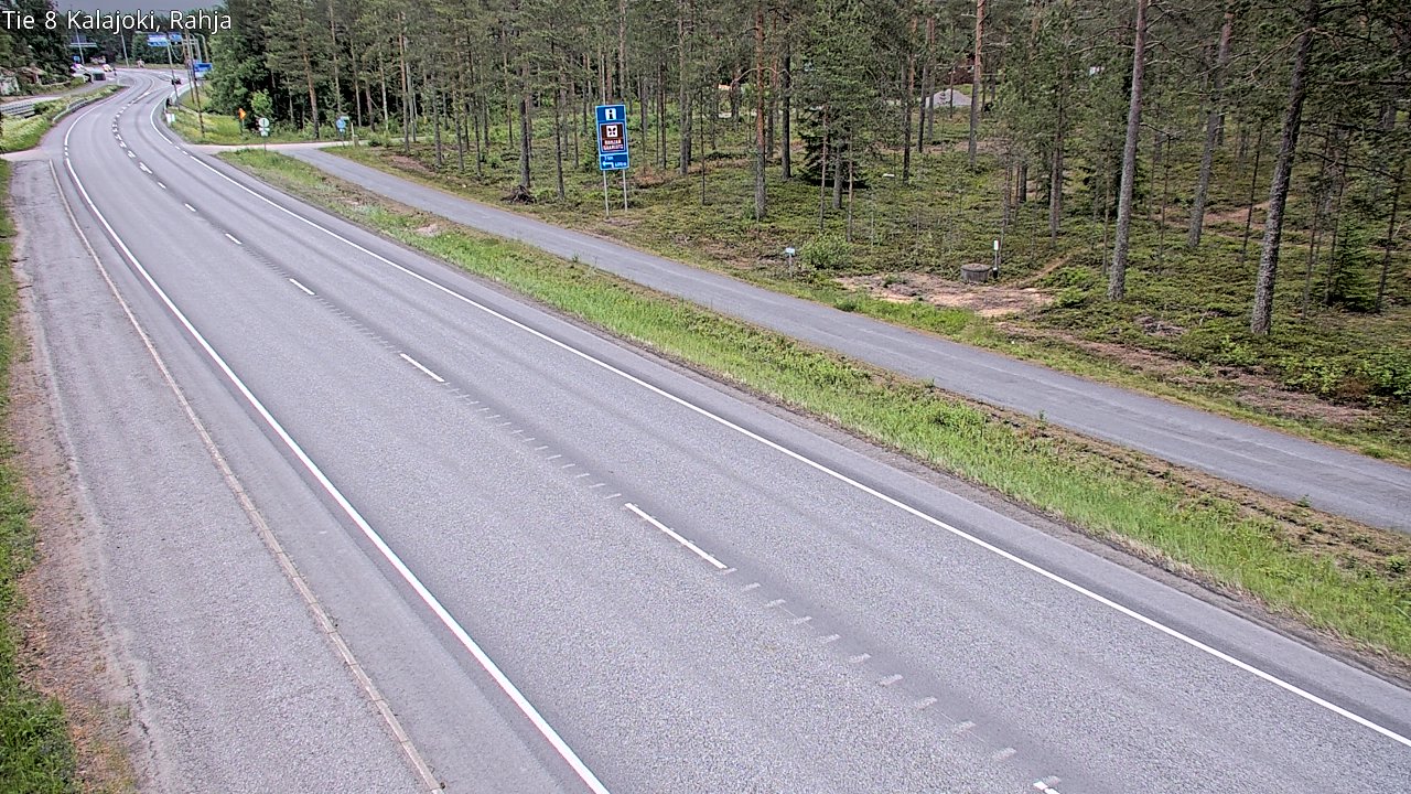 Kelikamerat Kuva Tie 8 Kalajoki, Rahja, Kalajoki, Pohjois-Pohjanmaa