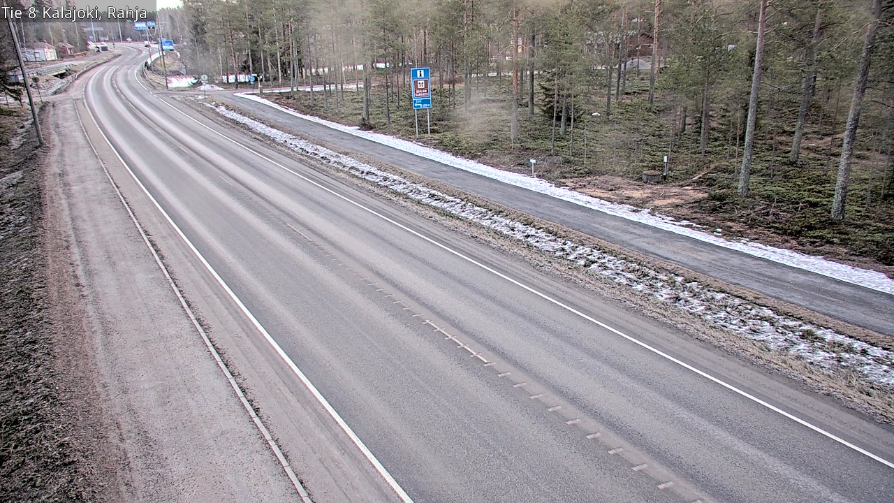 Kelikamerat Kuva Tie 8 Kalajoki, Rahja, Kalajoki, Pohjois-Pohjanmaa