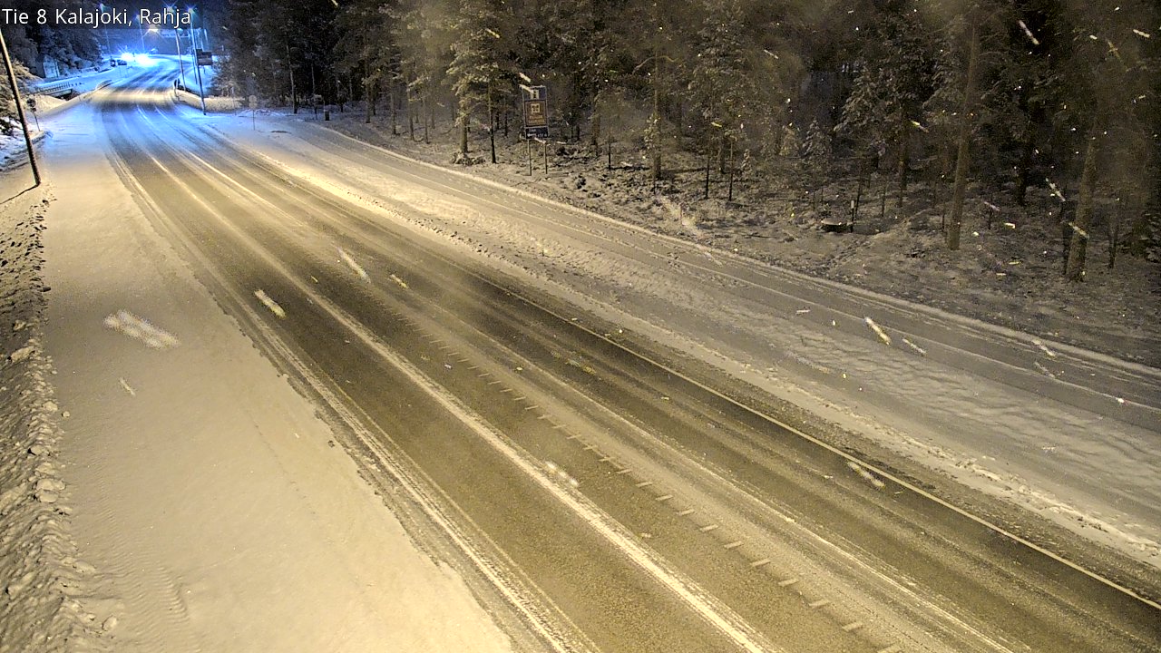 Kelikamerat Kuva Tie 8 Kalajoki, Rahja, Kalajoki, Pohjois-Pohjanmaa