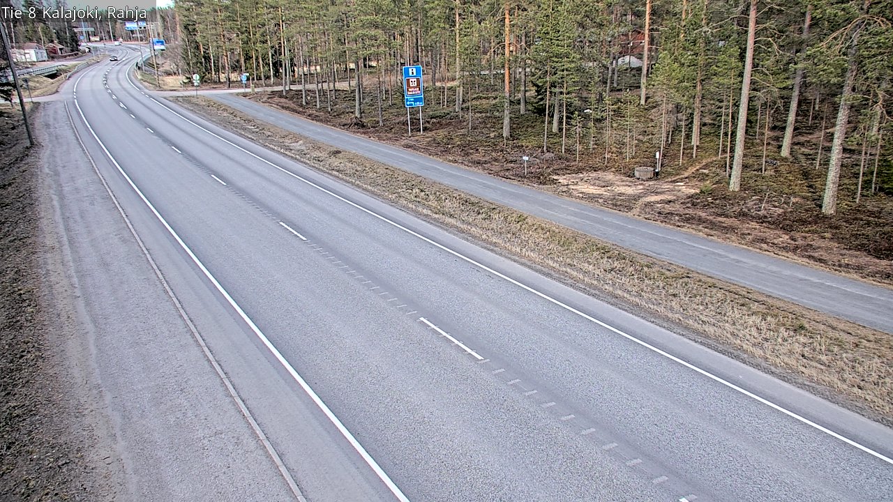 Kelikamerat Kuva Tie 8 Kalajoki, Rahja, Kalajoki, Pohjois-Pohjanmaa