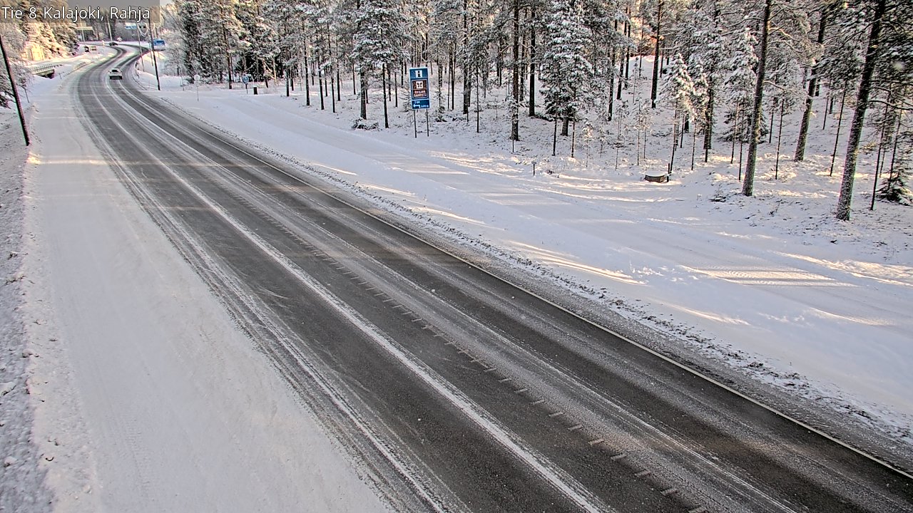 Kelikamerat Kuva Tie 8 Kalajoki, Rahja, Kalajoki, Pohjois-Pohjanmaa