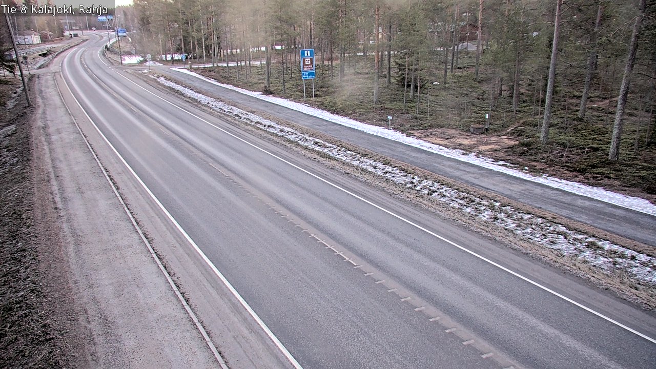 Kelikamerat Kuva Tie 8 Kalajoki, Rahja, Kalajoki, Pohjois-Pohjanmaa