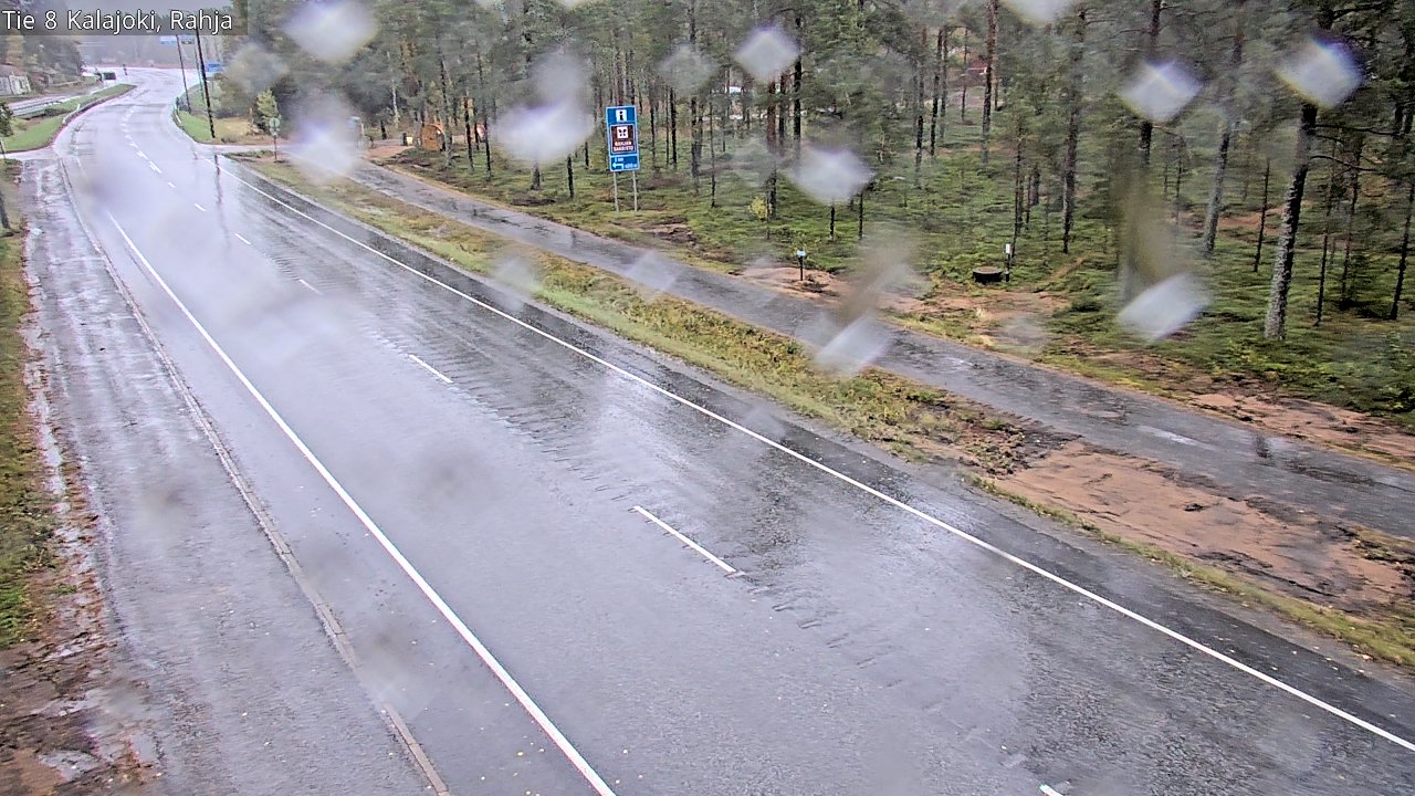 Weather Camera Image Road 8 Kalajoki, Rahja, Kalajoki, Pohjois-Pohjanmaa