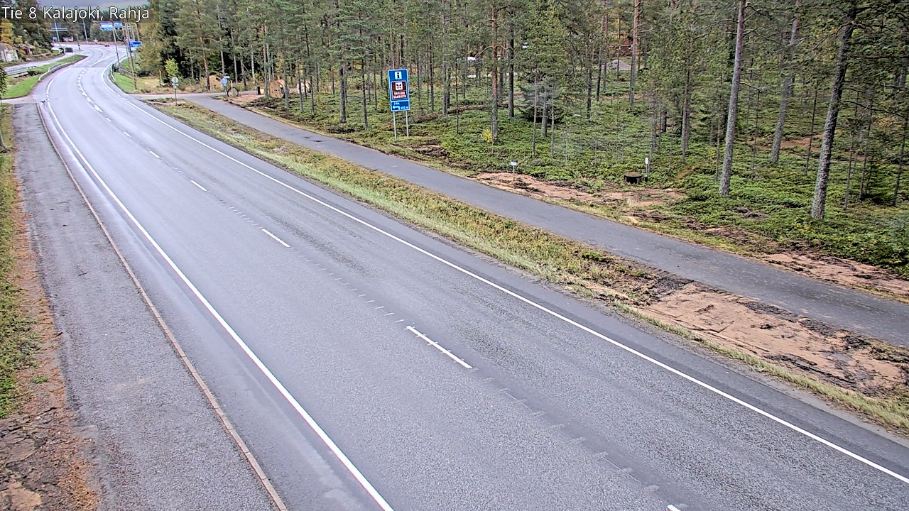 Kelikamerat Kuva Tie 8 Kalajoki, Rahja, Kalajoki, Pohjois-Pohjanmaa