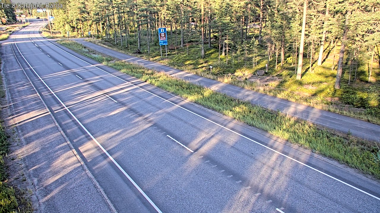 Kelikamerat Kuva Tie 8 Kalajoki, Rahja, Kalajoki, Pohjois-Pohjanmaa