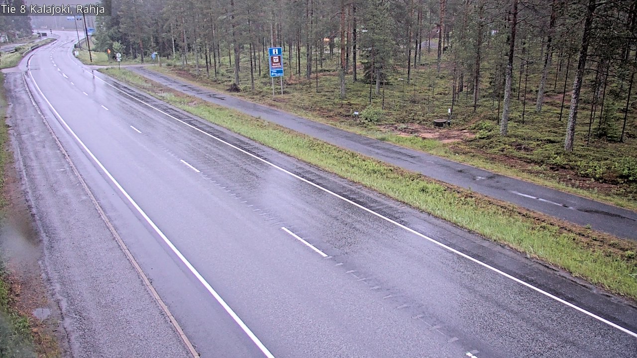 Kelikamerat Kuva Tie 8 Kalajoki, Rahja, Kalajoki, Pohjois-Pohjanmaa