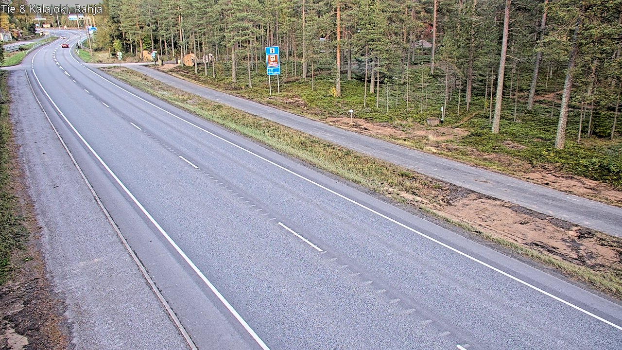 Kelikamerat Kuva Tie 8 Kalajoki, Rahja, Kalajoki, Pohjois-Pohjanmaa