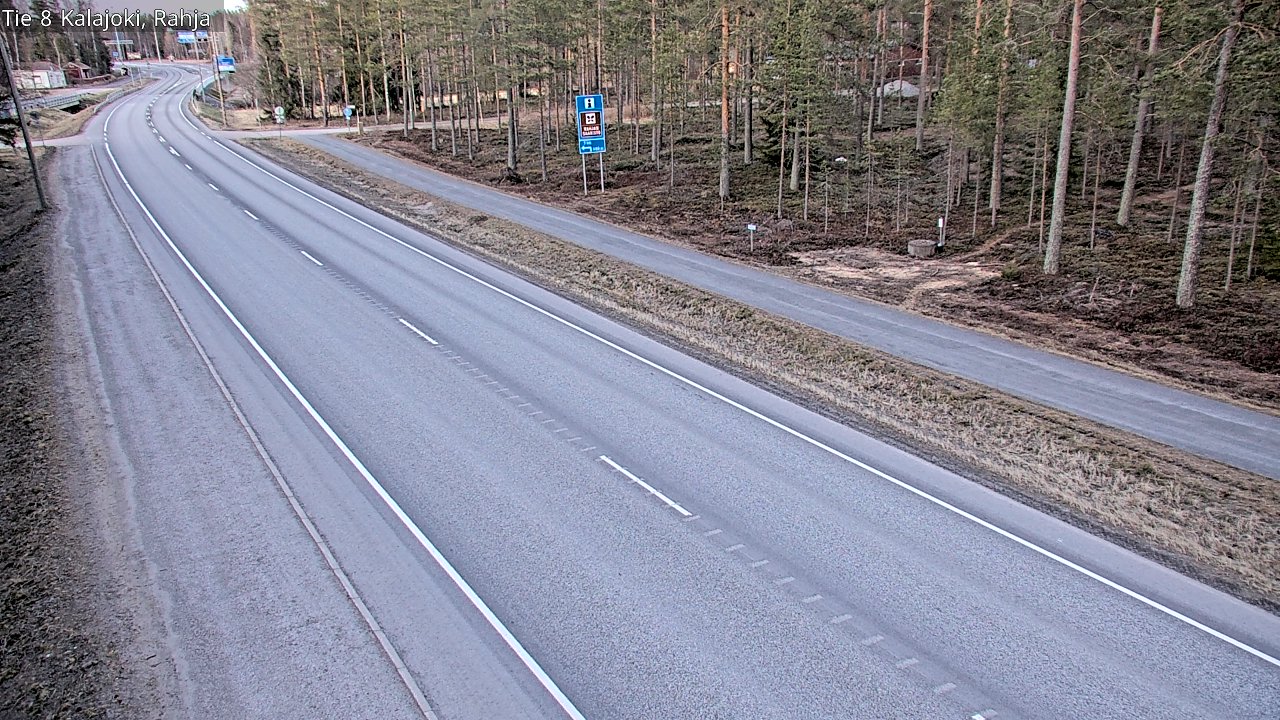 Kelikamerat Kuva Tie 8 Kalajoki, Rahja, Kalajoki, Pohjois-Pohjanmaa