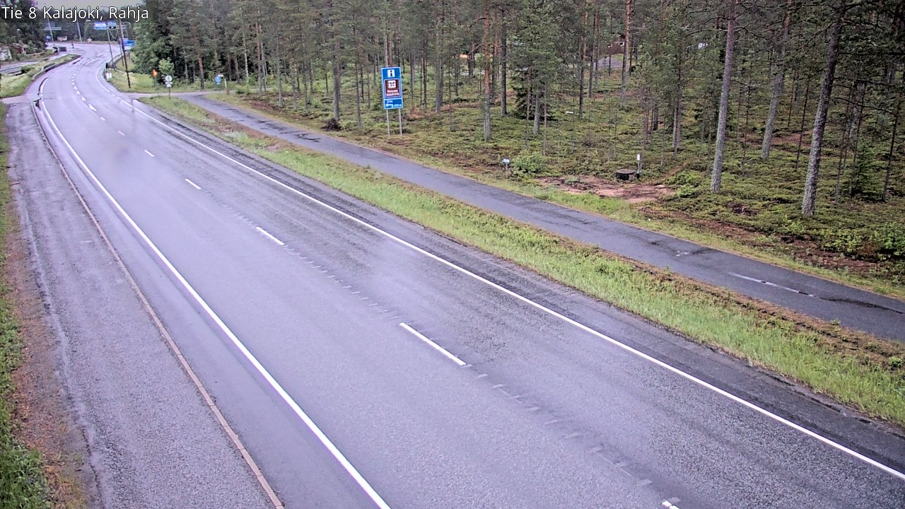 Kelikamerat Kuva Tie 8 Kalajoki, Rahja, Kalajoki, Pohjois-Pohjanmaa
