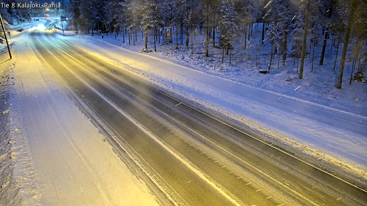 Kelikamerat Kuva Tie 8 Kalajoki, Rahja, Kalajoki, Pohjois-Pohjanmaa
