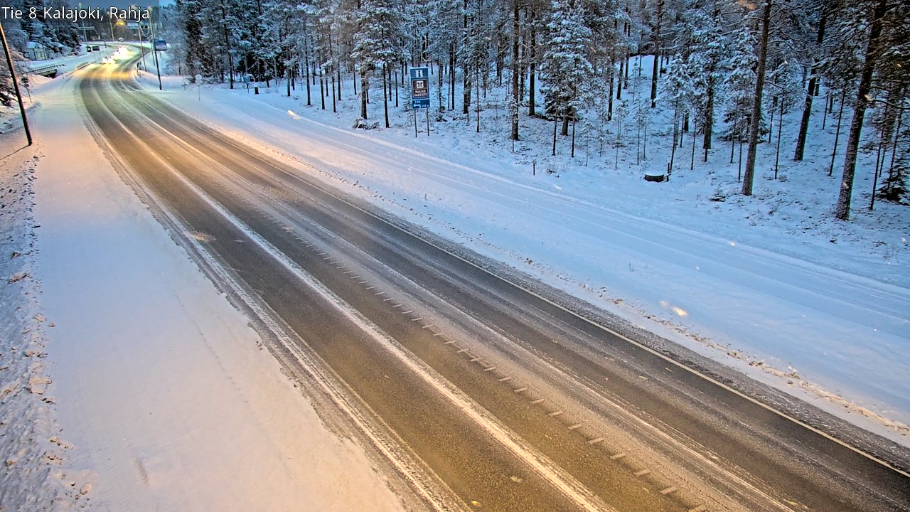 Kelikamerat Kuva Tie 8 Kalajoki, Rahja, Kalajoki, Pohjois-Pohjanmaa