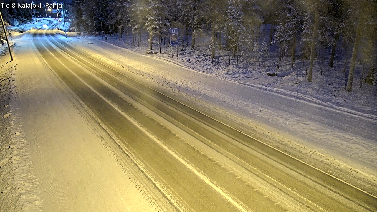 Weather Camera Image Road 8 Kalajoki, Rahja, Kalajoki, Pohjois-Pohjanmaa