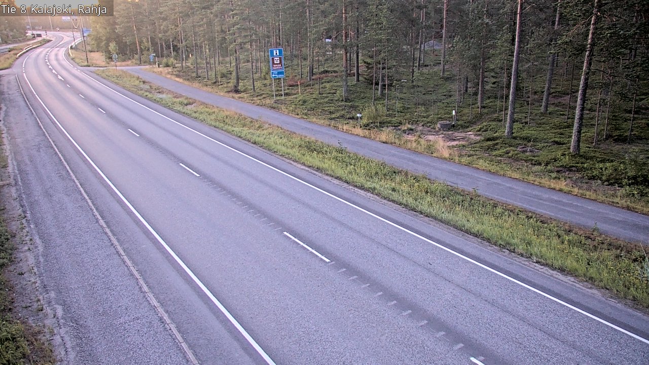 Kelikamerat Kuva Tie 8 Kalajoki, Rahja, Kalajoki, Pohjois-Pohjanmaa