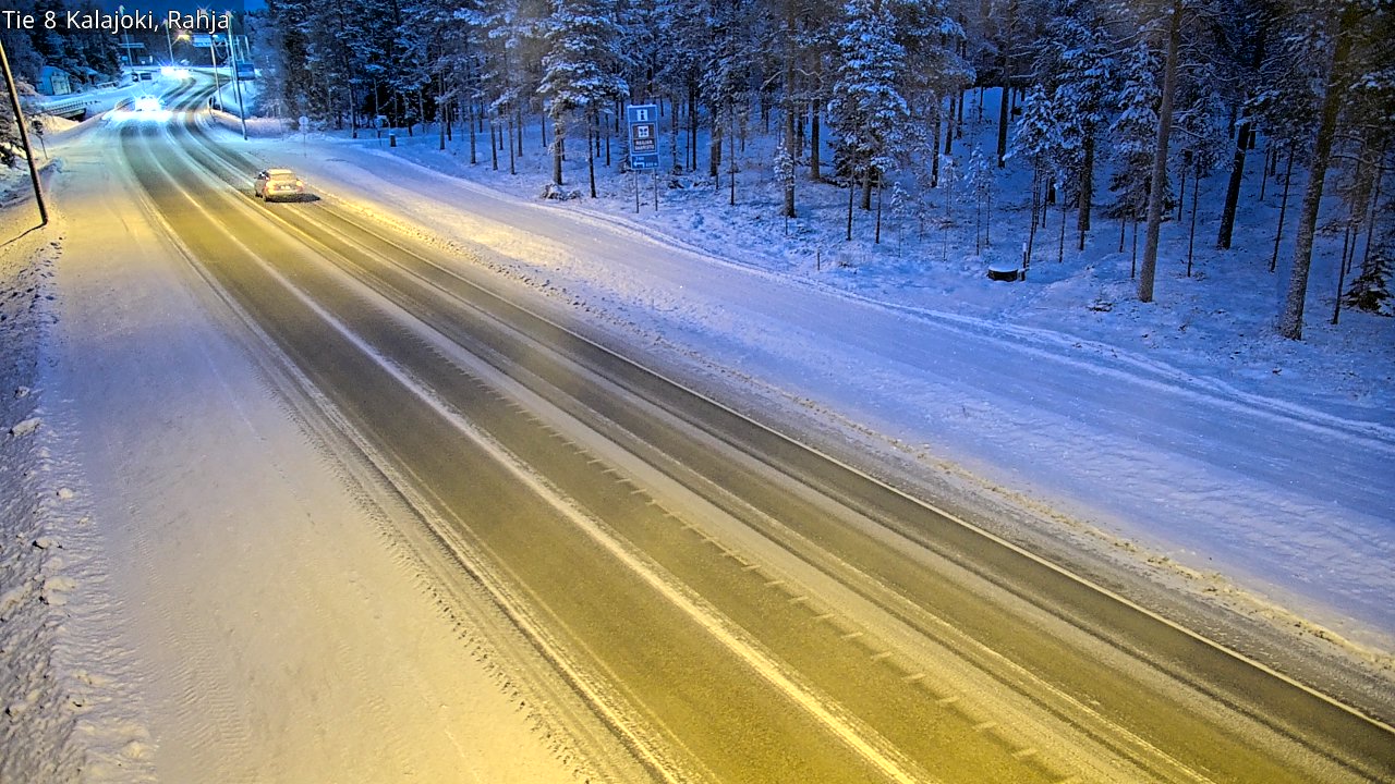 Weather Camera Image Road 8 Kalajoki, Rahja, Kalajoki, Pohjois-Pohjanmaa