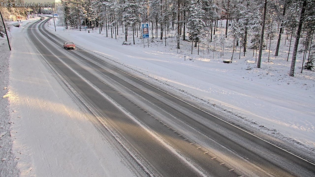 Weather Camera Image Road 8 Kalajoki, Rahja, Kalajoki, Pohjois-Pohjanmaa