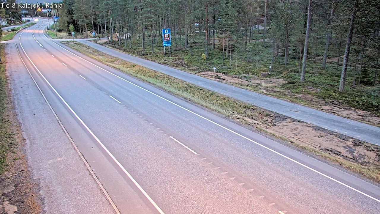 Kelikamerat Kuva Tie 8 Kalajoki, Rahja, Kalajoki, Pohjois-Pohjanmaa