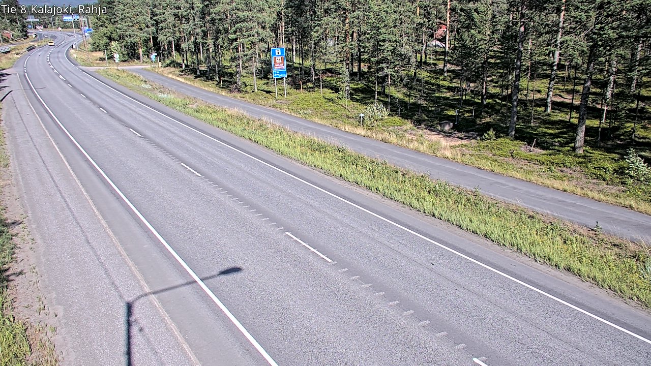 Kelikamerat Kuva Tie 8 Kalajoki, Rahja, Kalajoki, Pohjois-Pohjanmaa