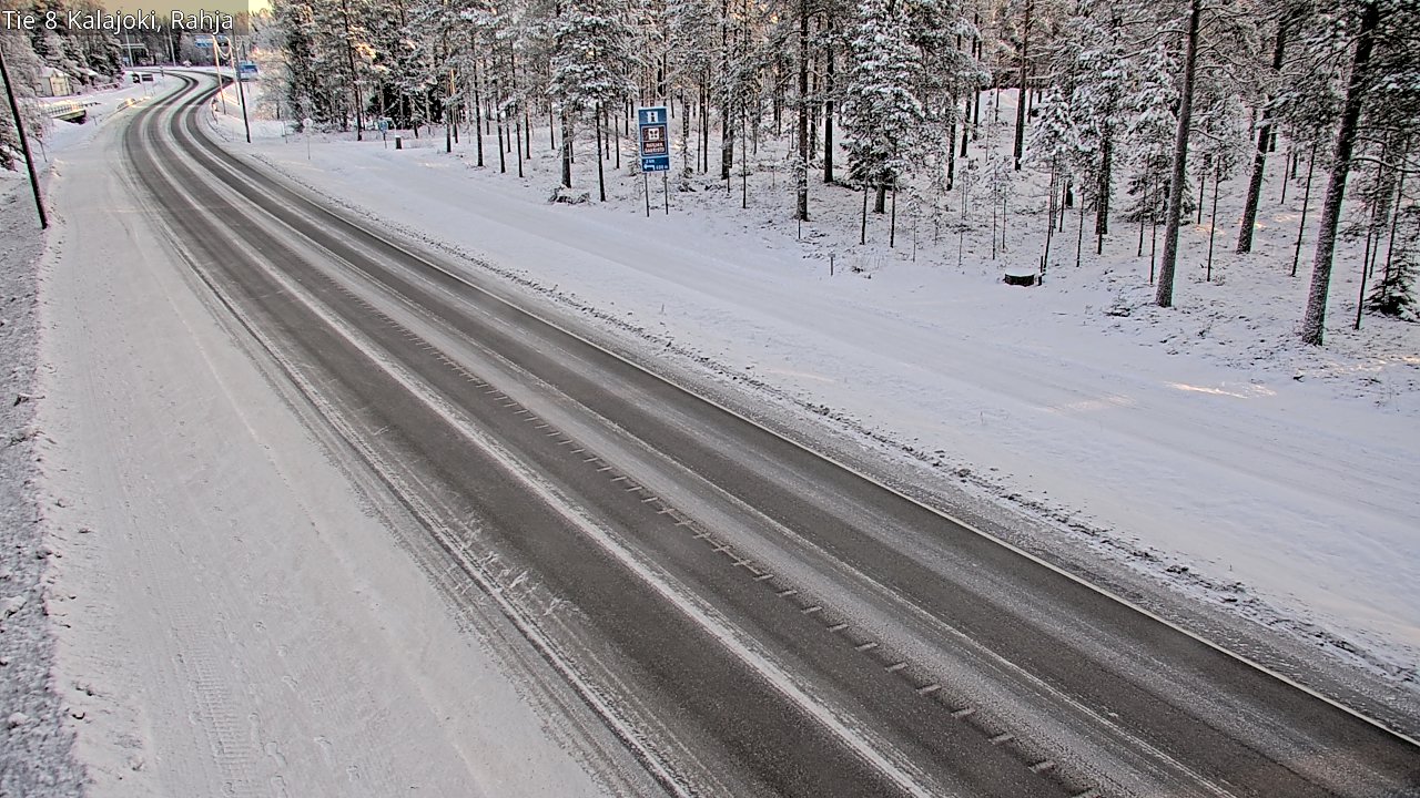 Weather Camera Image Road 8 Kalajoki, Rahja, Kalajoki, Pohjois-Pohjanmaa